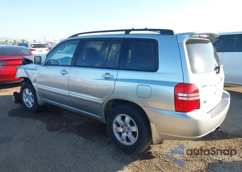 2002 Toyota Highlander Limited V6 z USA, uszkodzony, nr VIN JTEGF21A120051859